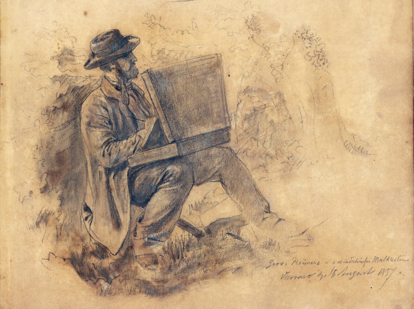 012 1857 giovanni reimers mit seinem windschiefen malkasten 025
