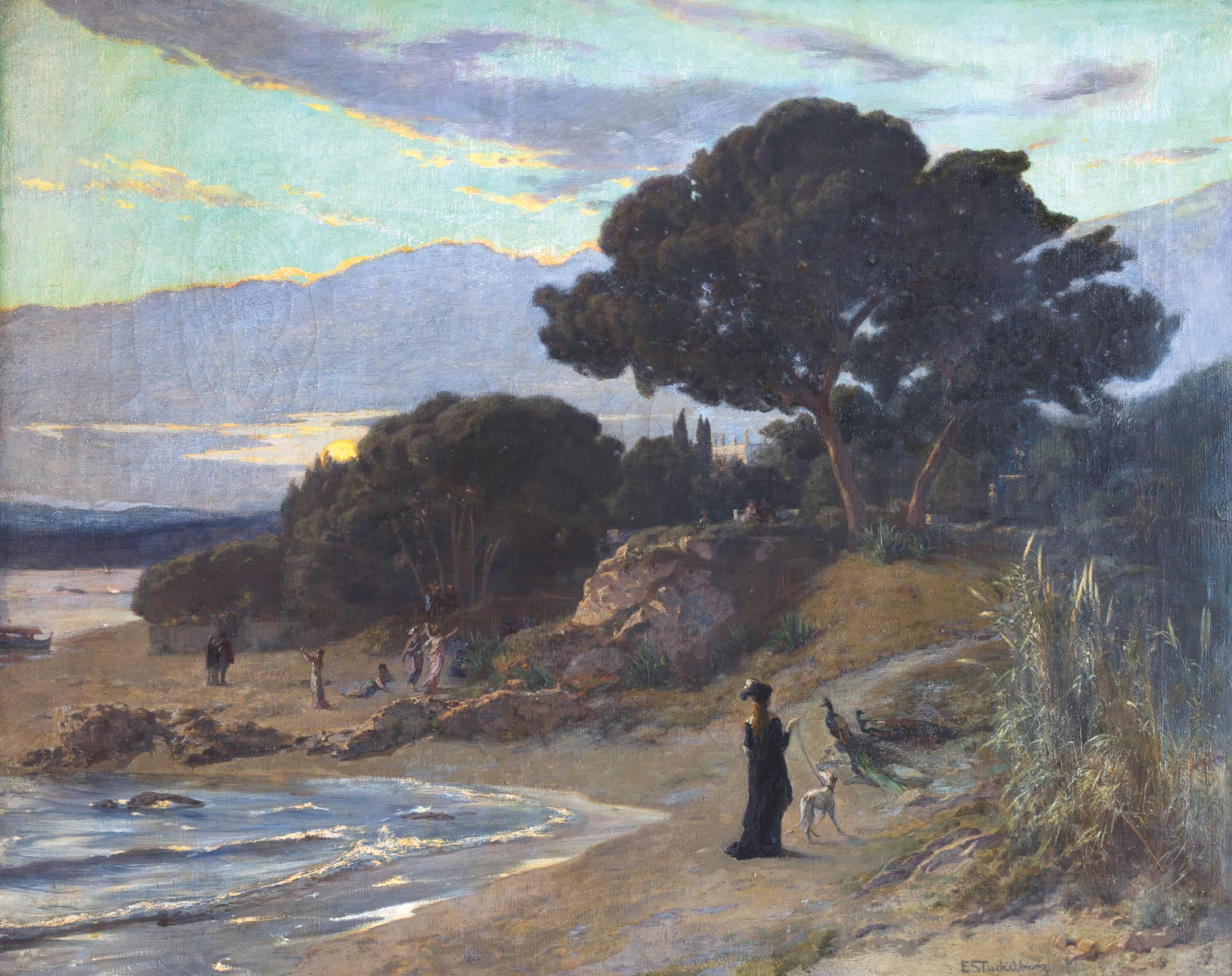 052 1876 spaziergang am meer