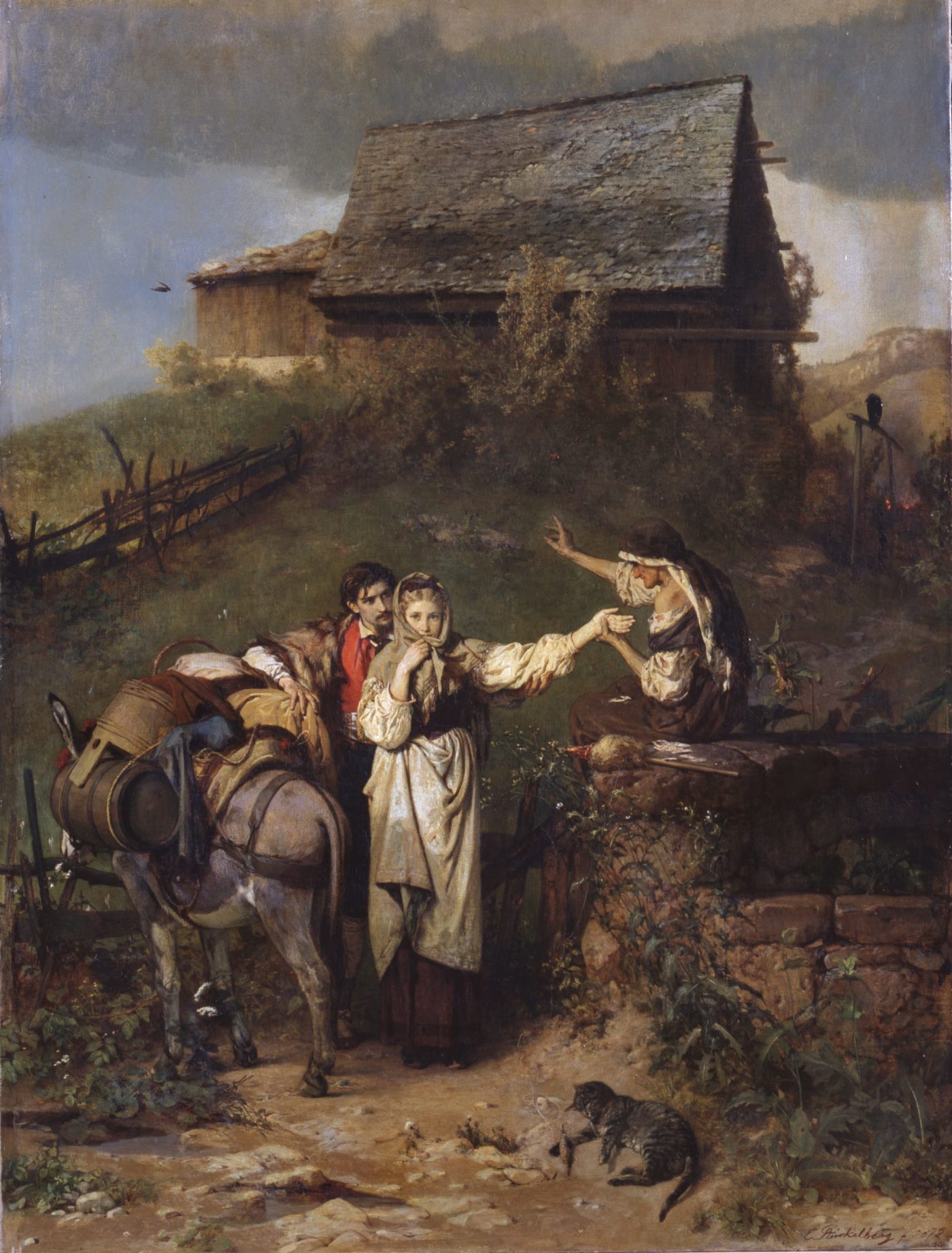 043 1872 stückelberg wahrsagerin